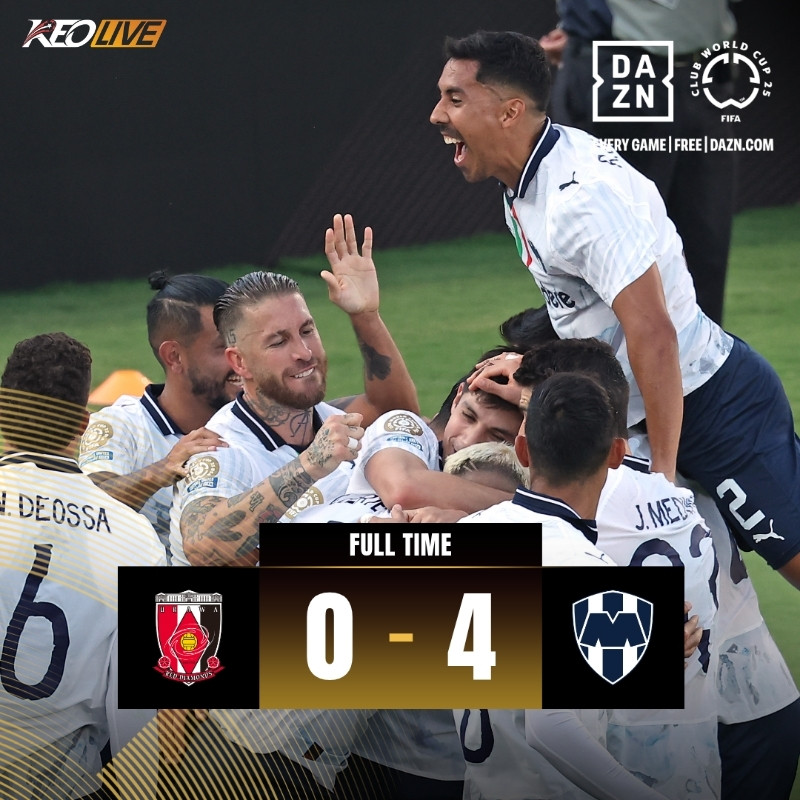 Urawa Reds Diamonds 0-4 Monterrey | Keolive