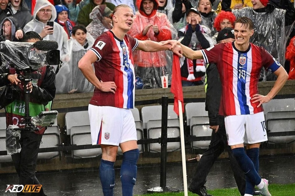 Martin Odegaard và Erling Haland đang chơi rất ăn ý  | Keolive