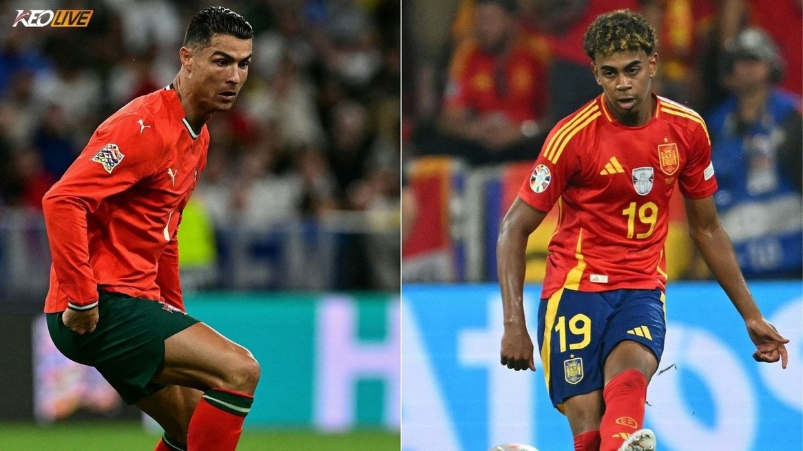Cuộc đối đầu giữa hai thế hệ Ronaldo – Yamal | Keolive