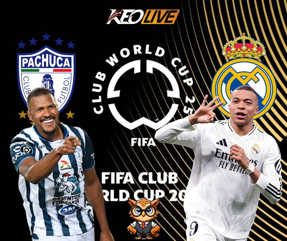 Real Madrid đối đầu Pachuca | Keolive
