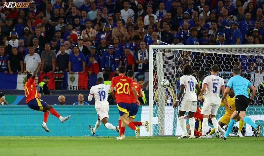 Nico Williams mở tỉ số cho Tây Ban Nha | Keolive
