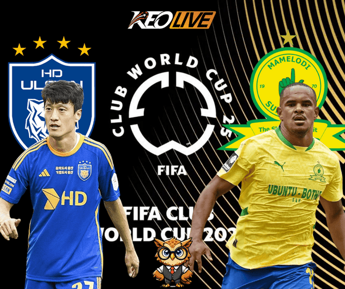 Ulsan HD vs Mamelodi Sundowns  | Keolive