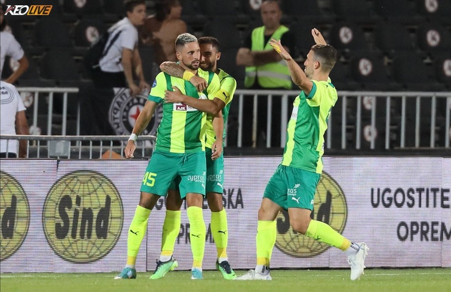 AEK Larnaca từng hoà 2-2 tại lượt về vòng loại Europa League mùa 2022/23 | Keolive