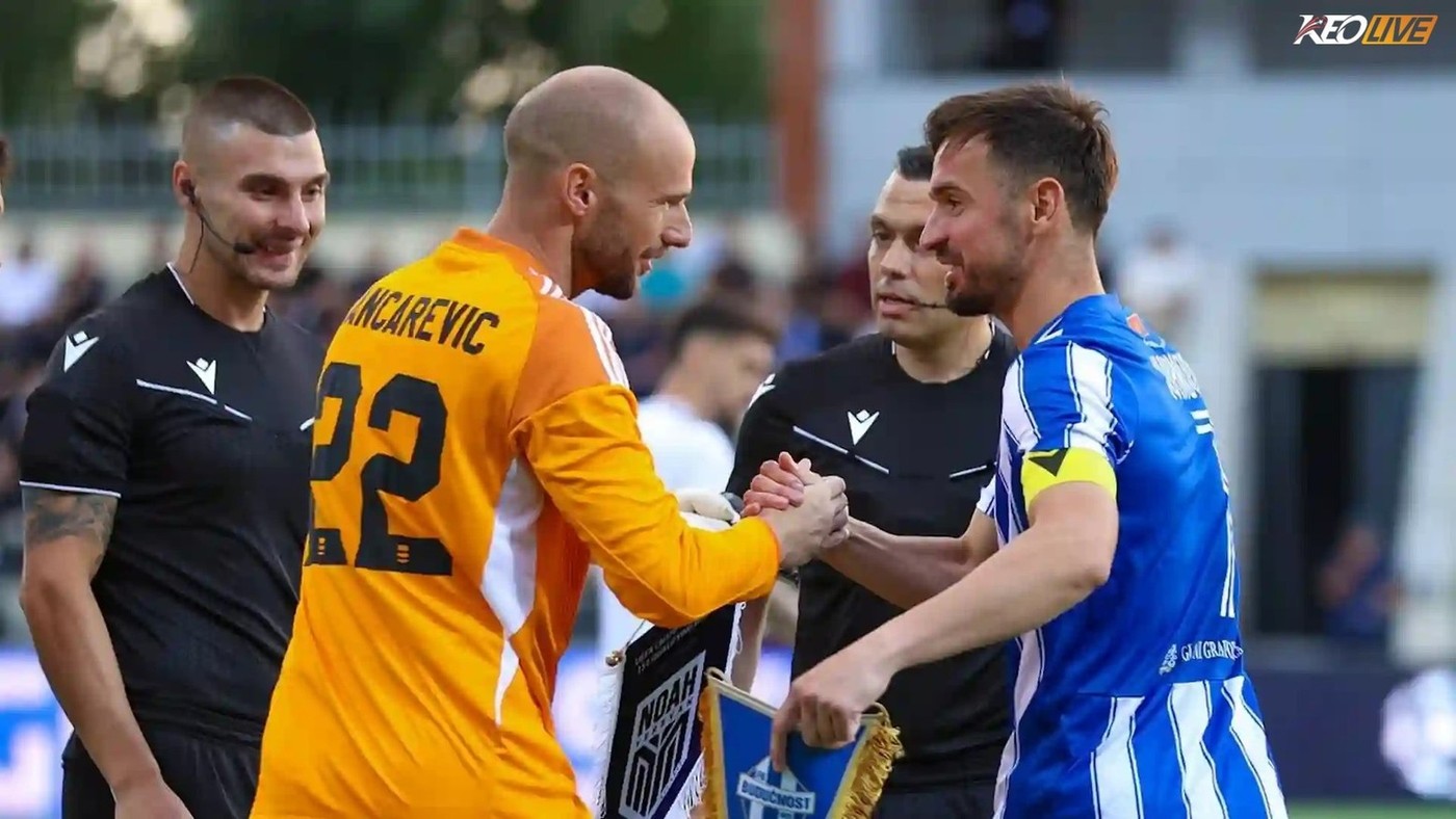 Buducnost Podgorica vừa để thua đầy tiếc nuối trước FC Noah | Keolive