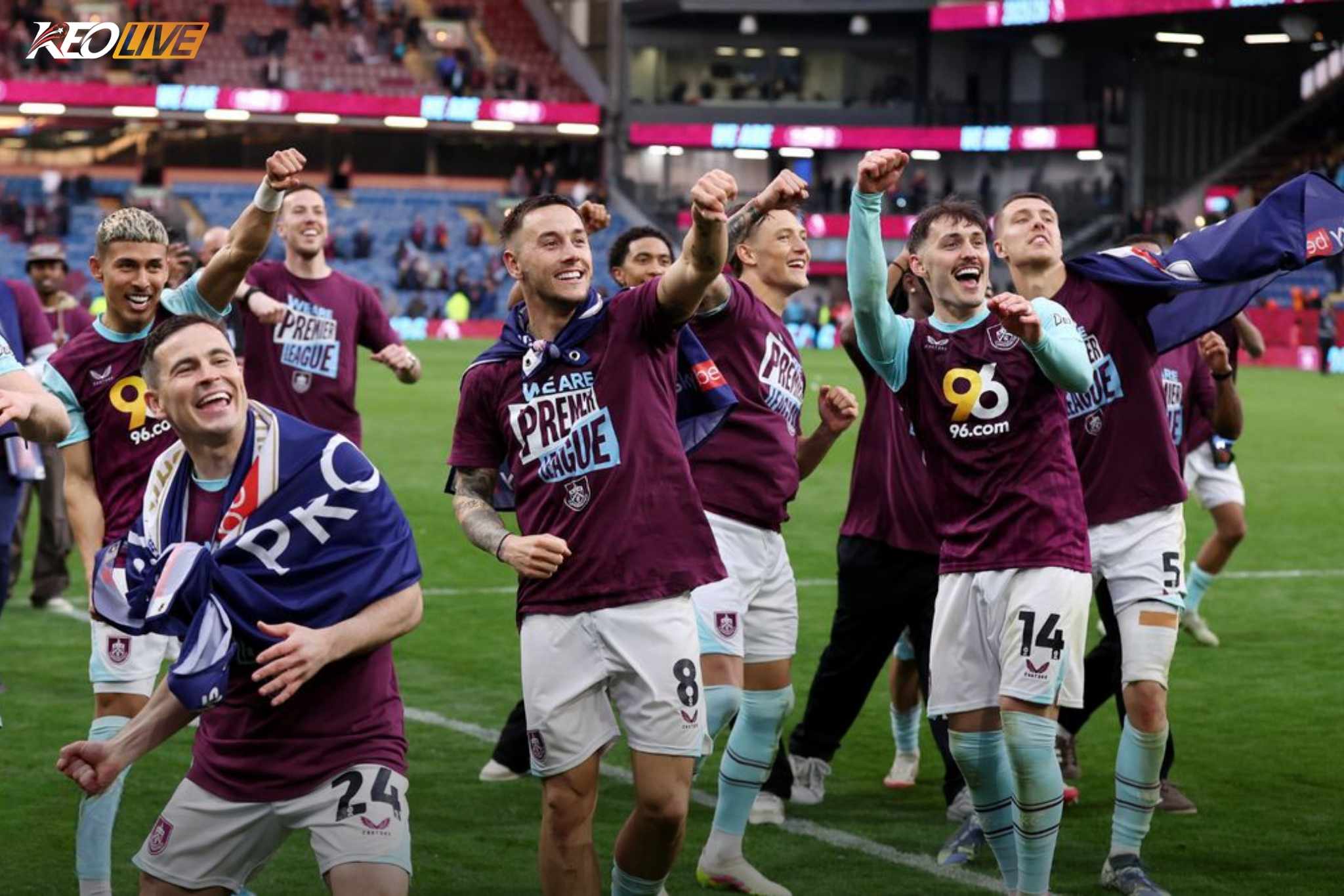 Burnley có lịch thi đấu nặng nhất trong nhóm mới lên hạng | Keolive