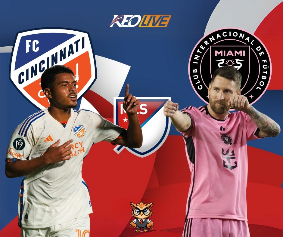 Cincinnati vs Inter Miami | Keolive
