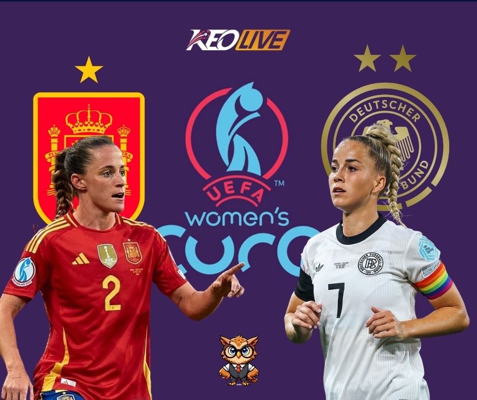Cuộc đối đầu nghẹt thở giữa Nữ Đức vs Nữ Tây Ban Nha | Keolive
