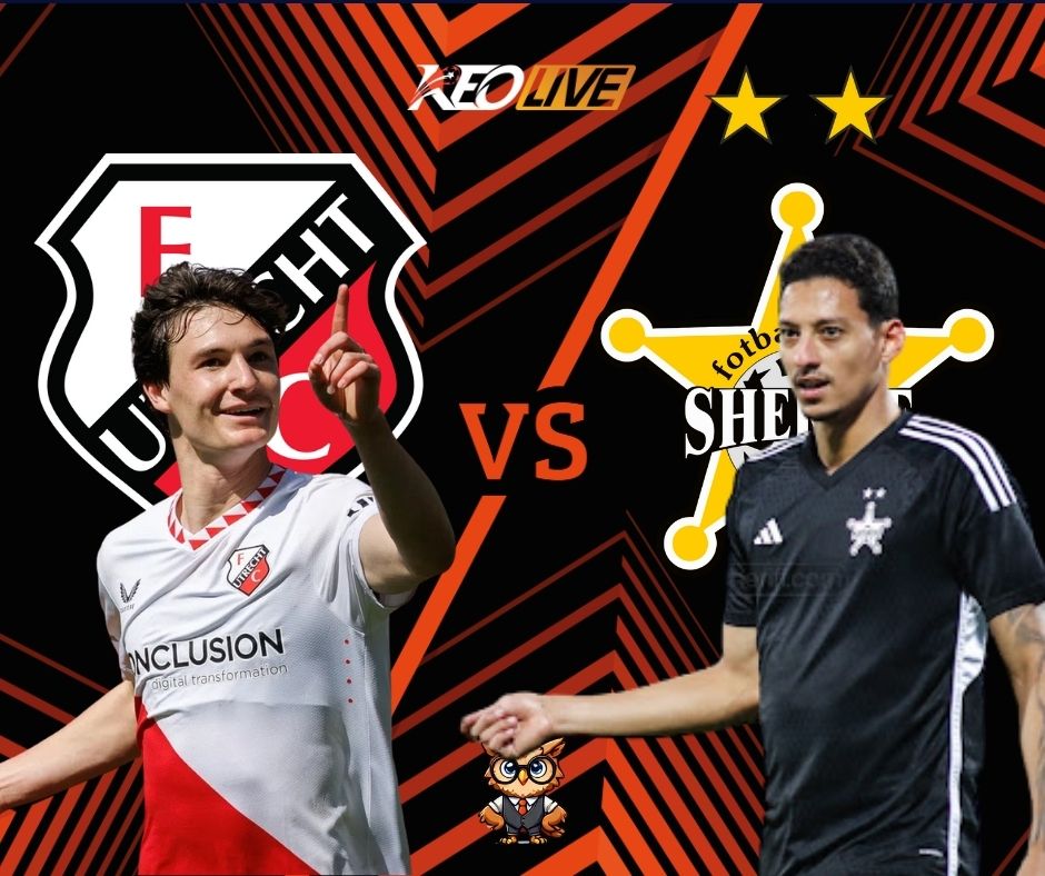 Cuộc tái đấu giữa FC Utrecht vs Sheriff | Keolive