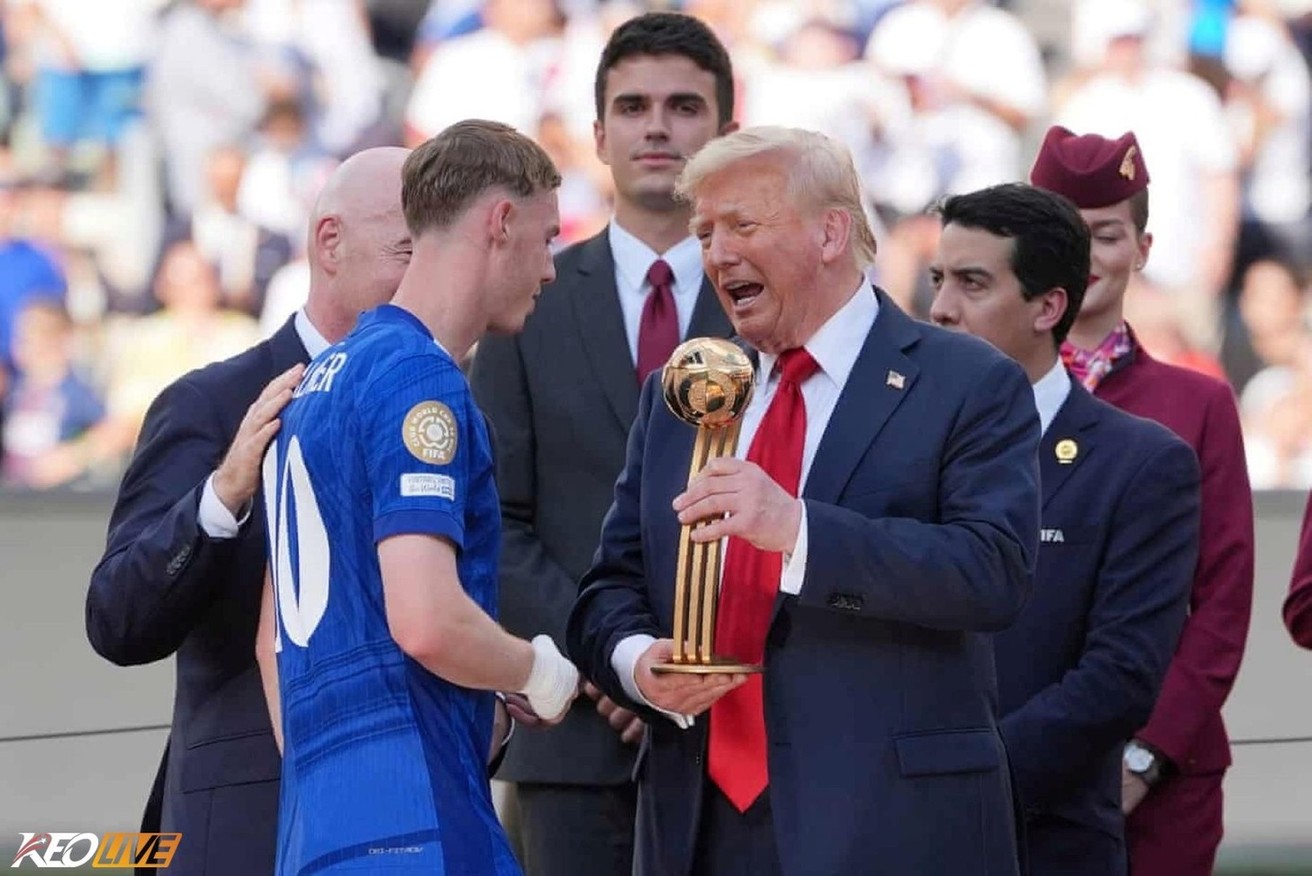 Tổng thống Mỹ trao danh hiệu MVP cho Cole Palmer | Keolive