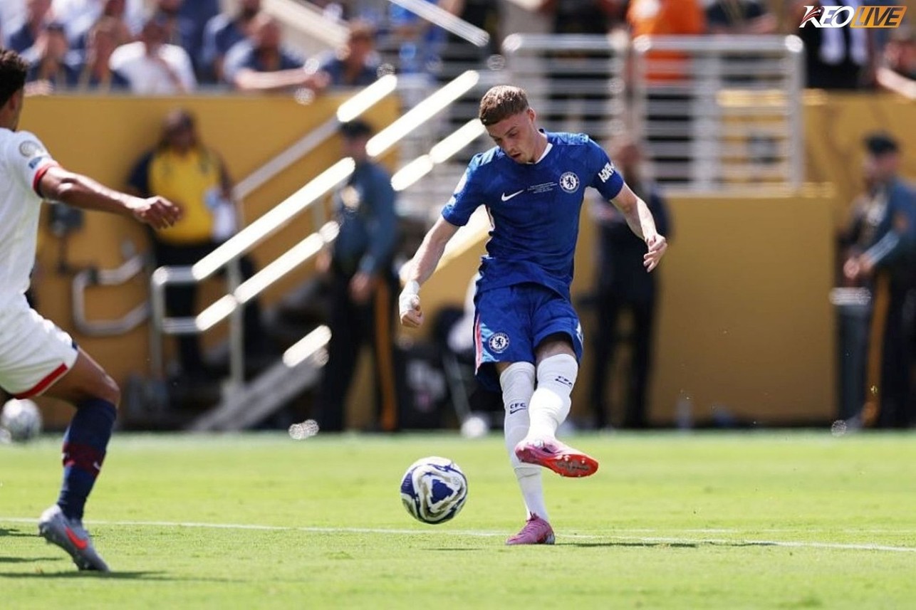 Cole Palmer mở tỉ số cho Chelsea ở phút 22 | Keolive
