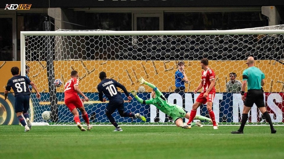 Dembélé ghi bàn ở phút 90+6 | Keolive