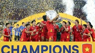 Hình ảnh cho bài U23 Việt Nam đánh bại chủ nhà, khẳng định vị thế số một Đông Nam Á