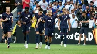 Hình ảnh cho bài Mỹ 2-1 Guatemala: Luna tỏa sáng, USA tiến vào chung kết