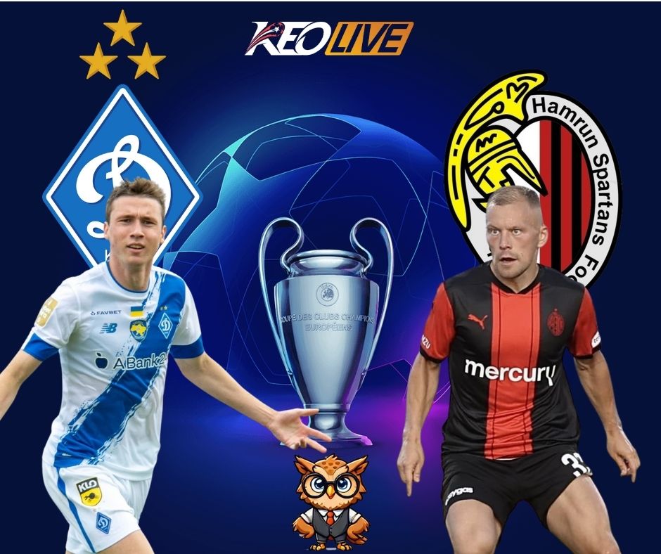 Dynamo Kyiv vs Hamrun Spartans | Keolive