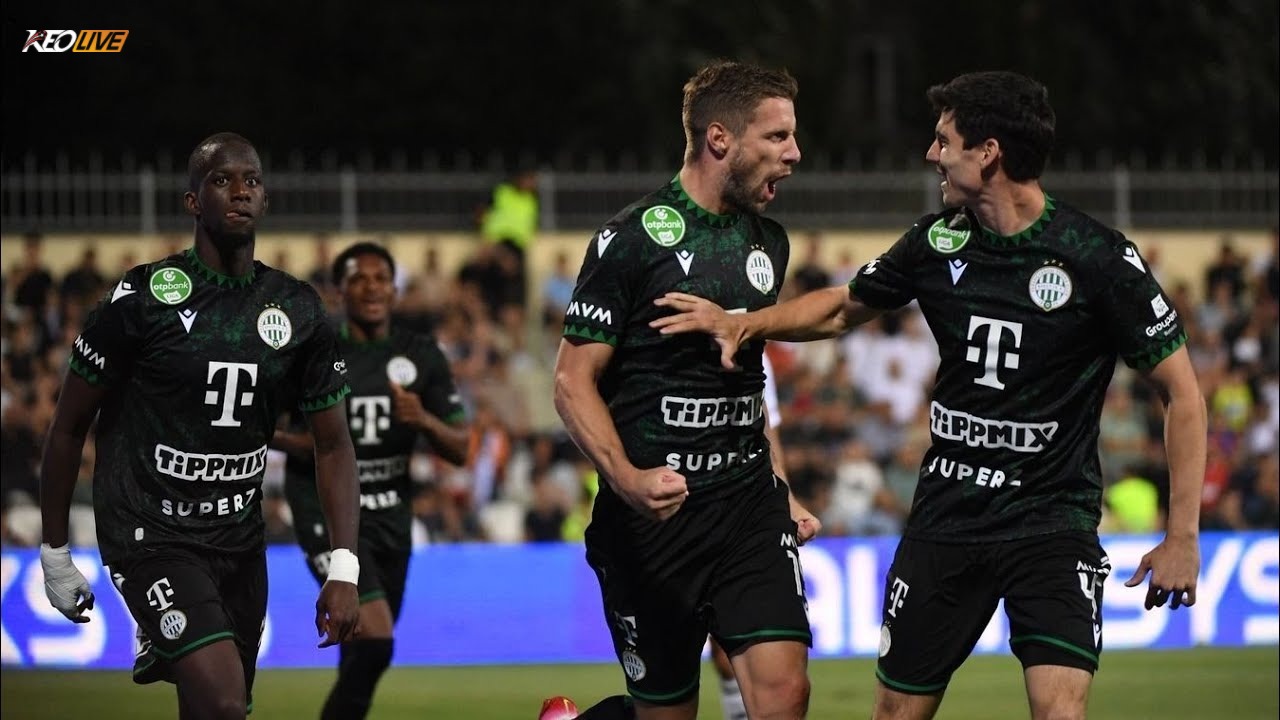 Ferencvaros đã vượt qua FC Noah với tỷ số 2-1 ngay trên sân đối phương | Keolive