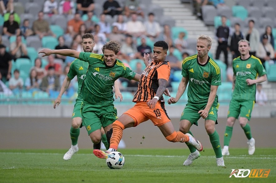 Ilves hoàn toàn lép vế trước Shakhtar Donetsk | Keolive