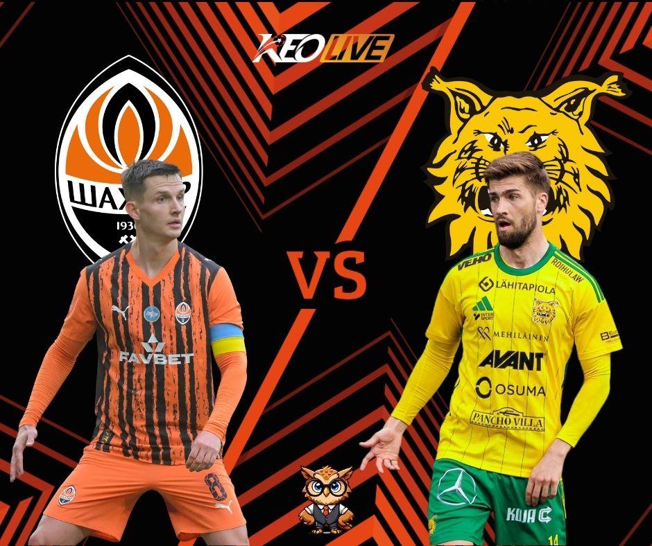 Ilves vs Shakhtar Donetsk sẽ là trận đấu một chiều | Keolive
