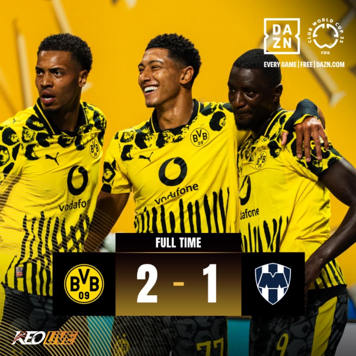 Dortmund 2-1 Monterrey | Keolive