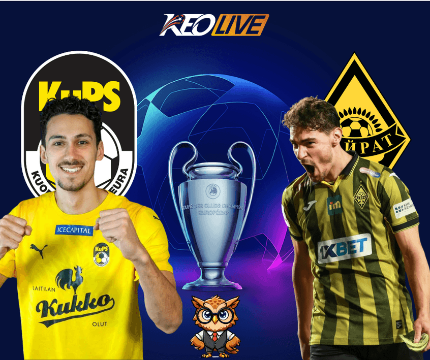 KuPS vs Kairat Almaty | Keolive