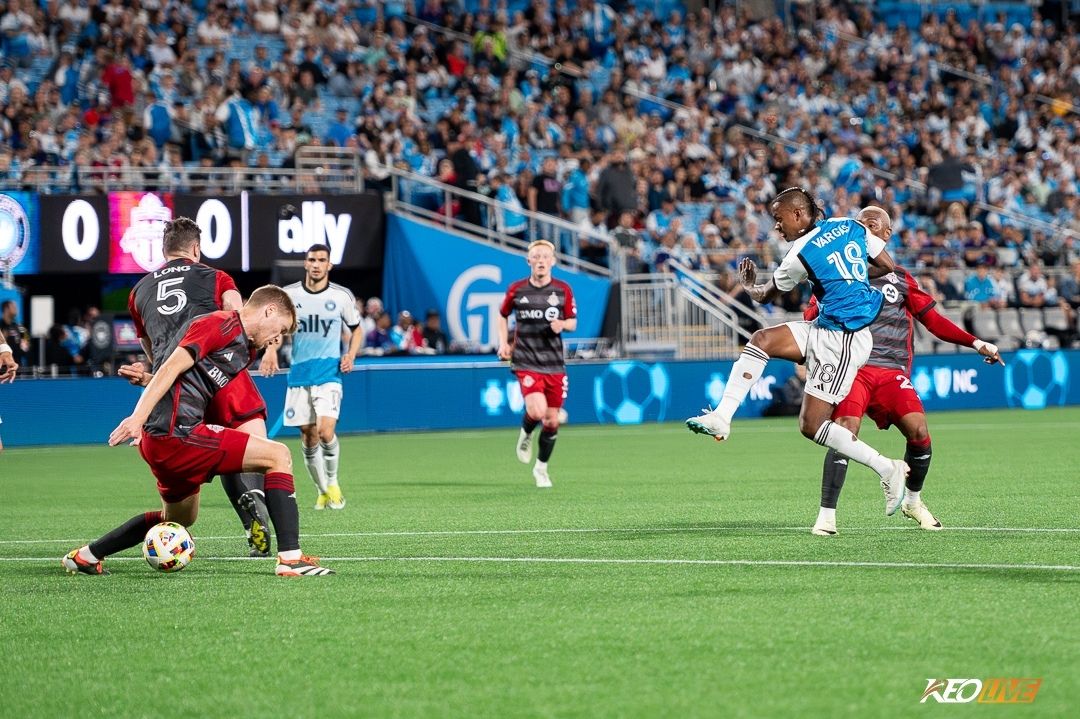 Lần gặp nhau gần nhất Charlotte FC vs Toronto FC | Keolive