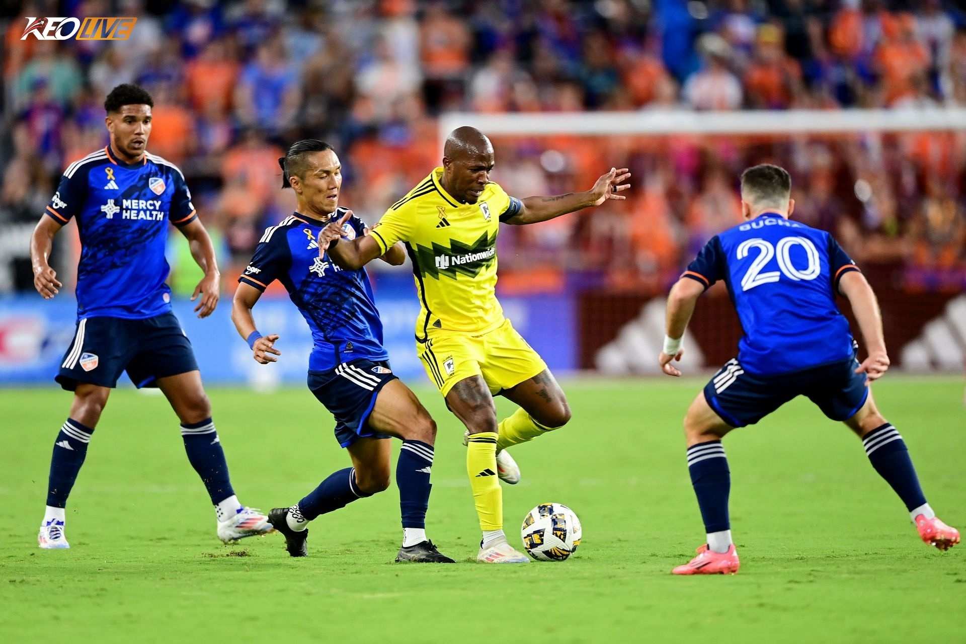 Lần gặp nhau gần nhất Cincinnati vs Columbus Crew | Keolive