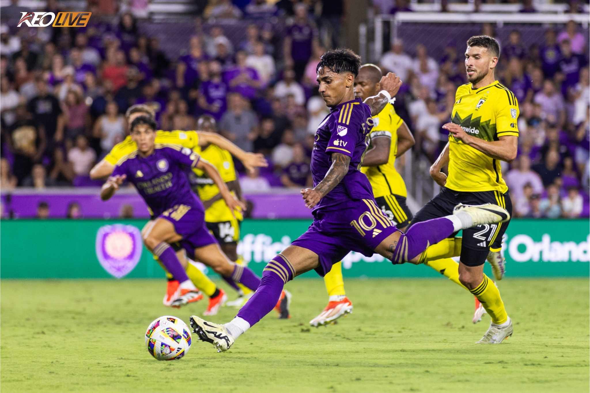 Lần gặp nhau gần nhất Columbus Crew vs Orlando City | Keolive