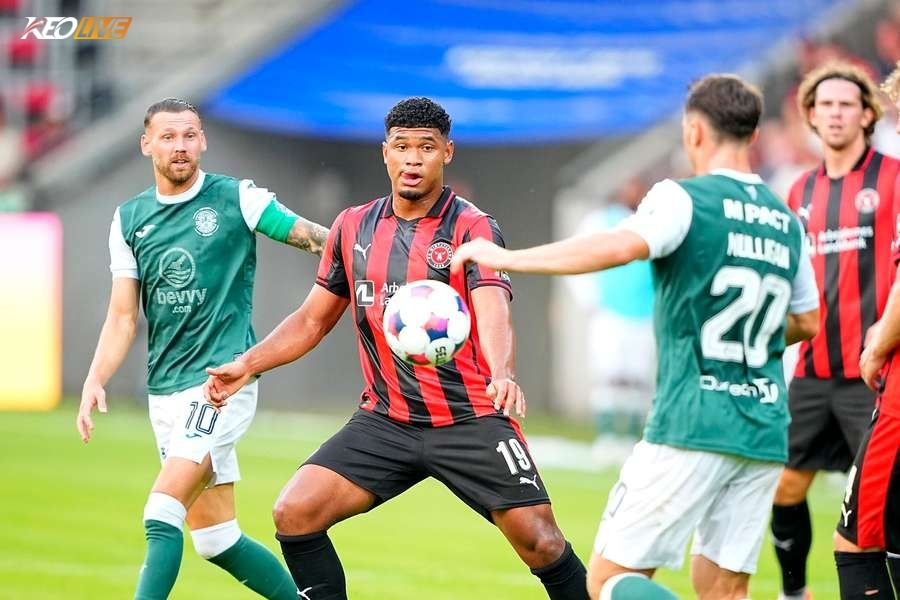 Lần gặp nhau gần nhất Hibernian vs FC Midtjylland | Keolive