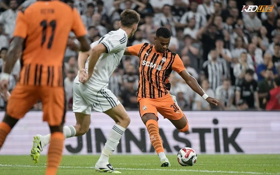 Lần gặp nhau gần nhất Shakhtar Donetsk vs Beşiktaş | Keolive