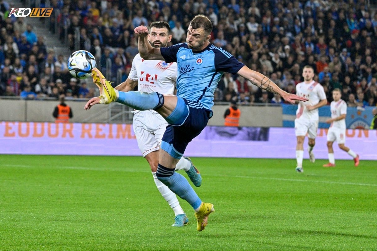 Lần gặp nhau gần nhất Slovan Bratislava ve Zrinjski | Keolive