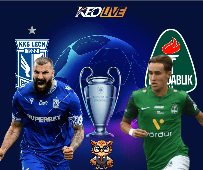 Lech Poznan vs Breidablik | Keolive