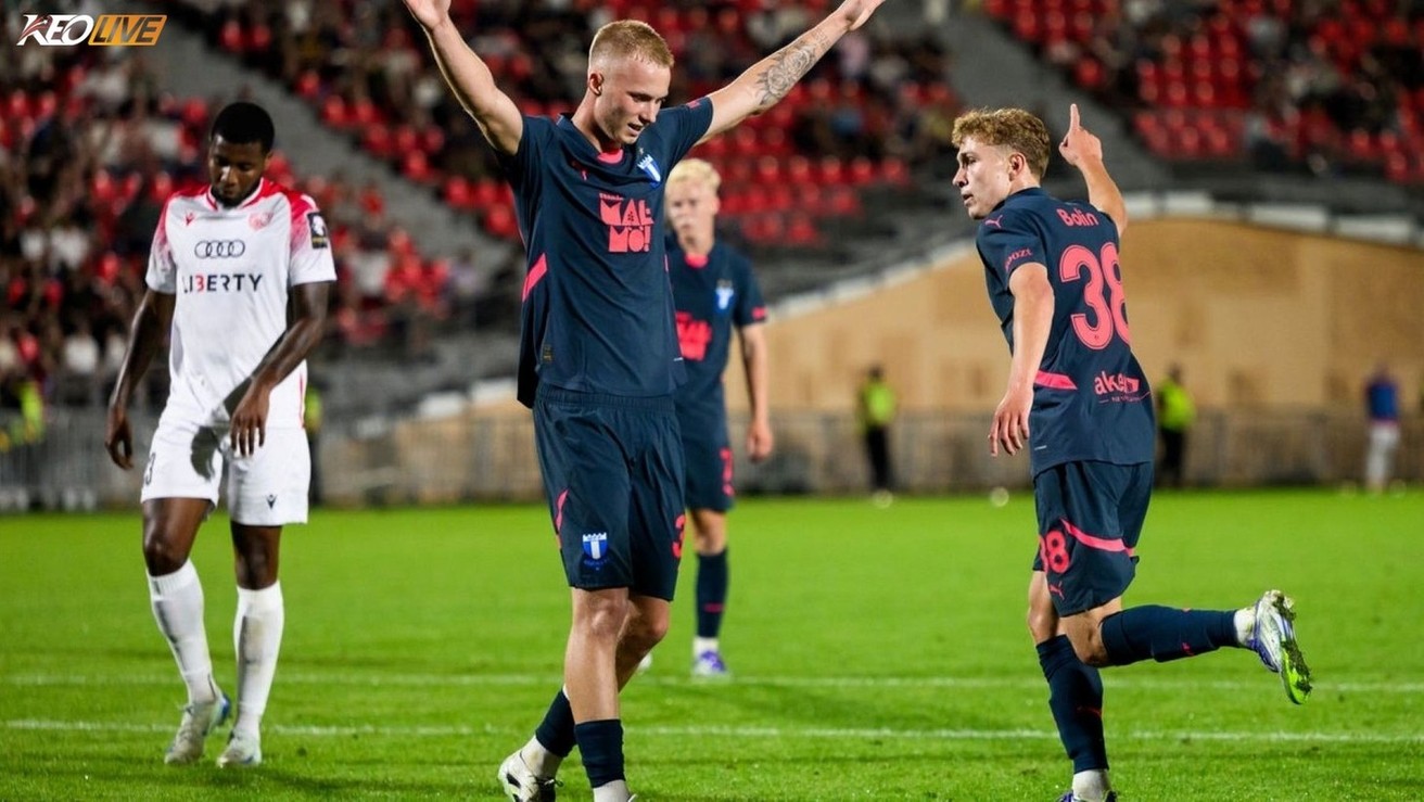 Malmo FF áp đảo 3-1 Iberia 1999 ở lượt đi | Keolive