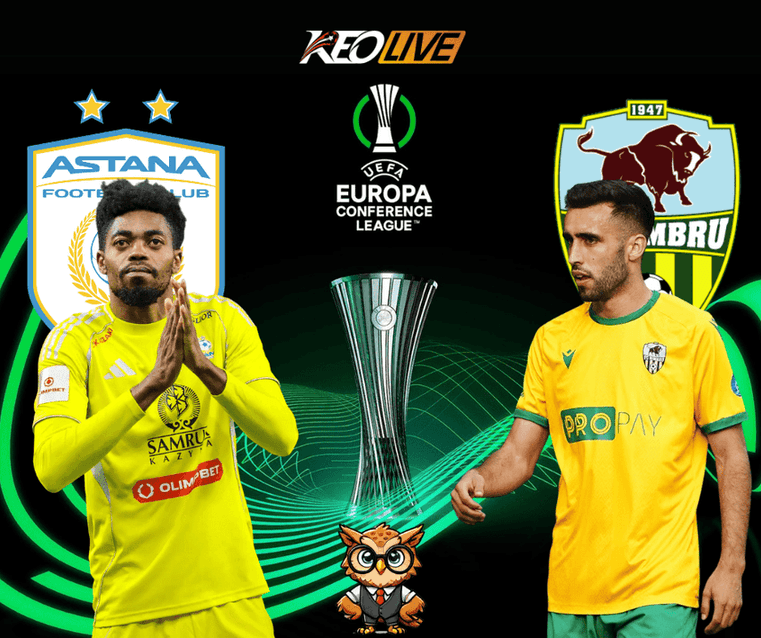 Màn tái đấu kịch tính giữa Zimbru vs Astana | Keolive