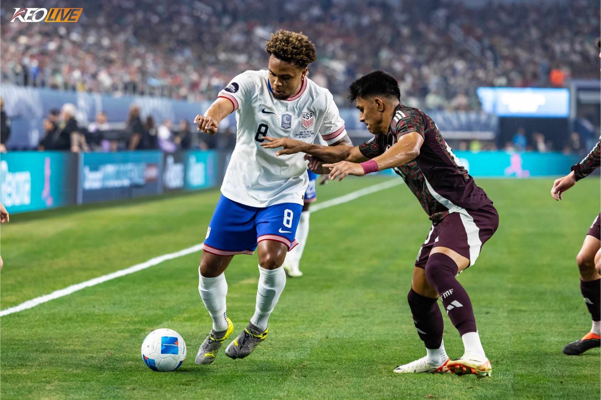 Mỹ vs Mexico trong lần gặp gần nhất | Keolive