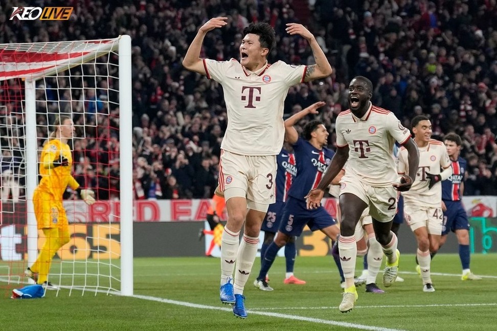 Bayern lại khiến PSG phải ôm hận với tỷ số 1-0 ở Champions League 2024/25 | Keolive