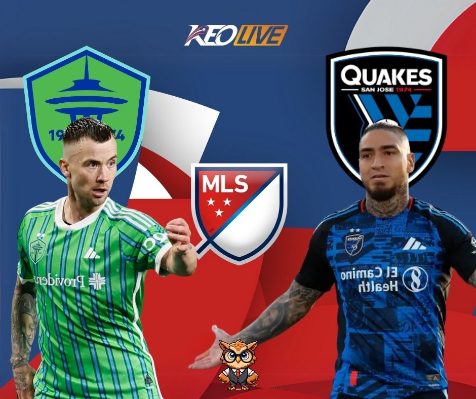 Seattle Sounders và SJ Earthquakes | Keolive