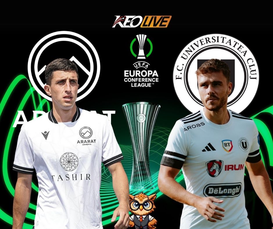 Trận đấu cân não giữa Universitatea Cluj vs Ararat-Armenia | Keolive