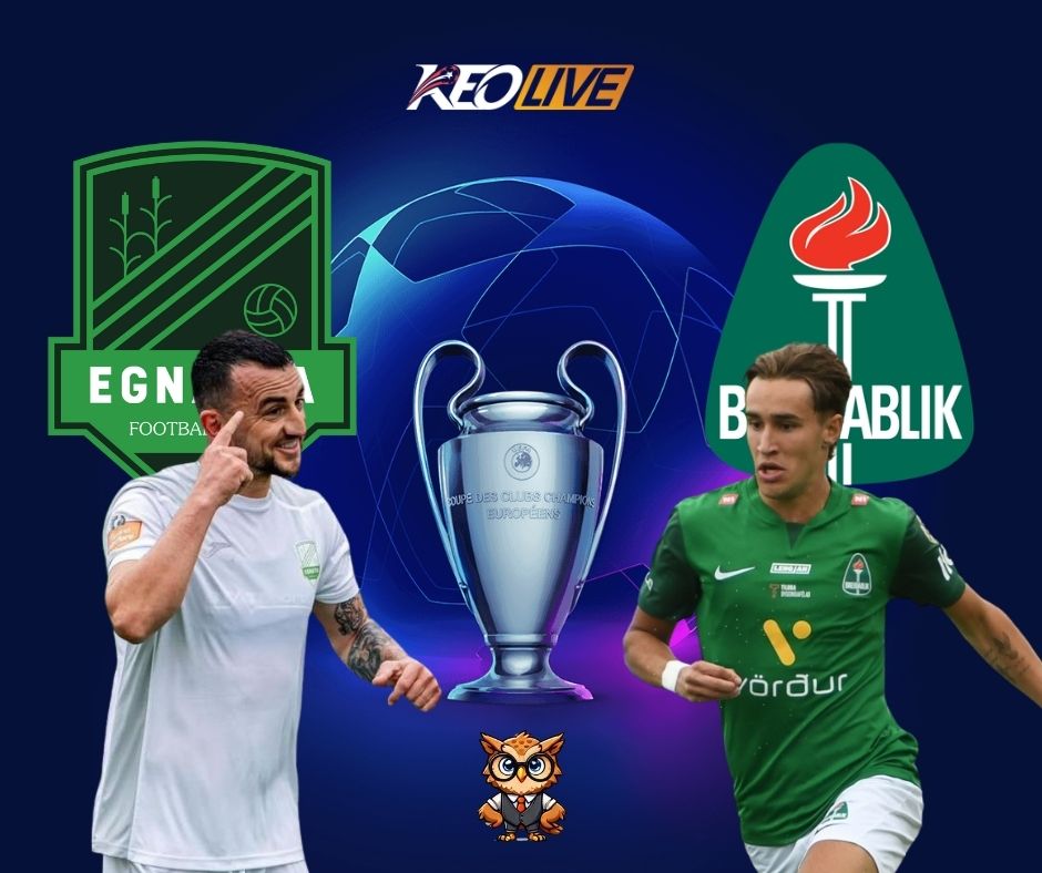 Trận đấu căng não giữa Breidablik vs Egnatia | Keolive