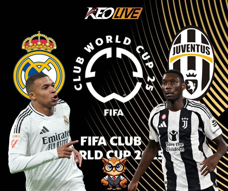 Trận đối đầu giữa hai ông lớn Real Madrid vs Juventus | Keolive
