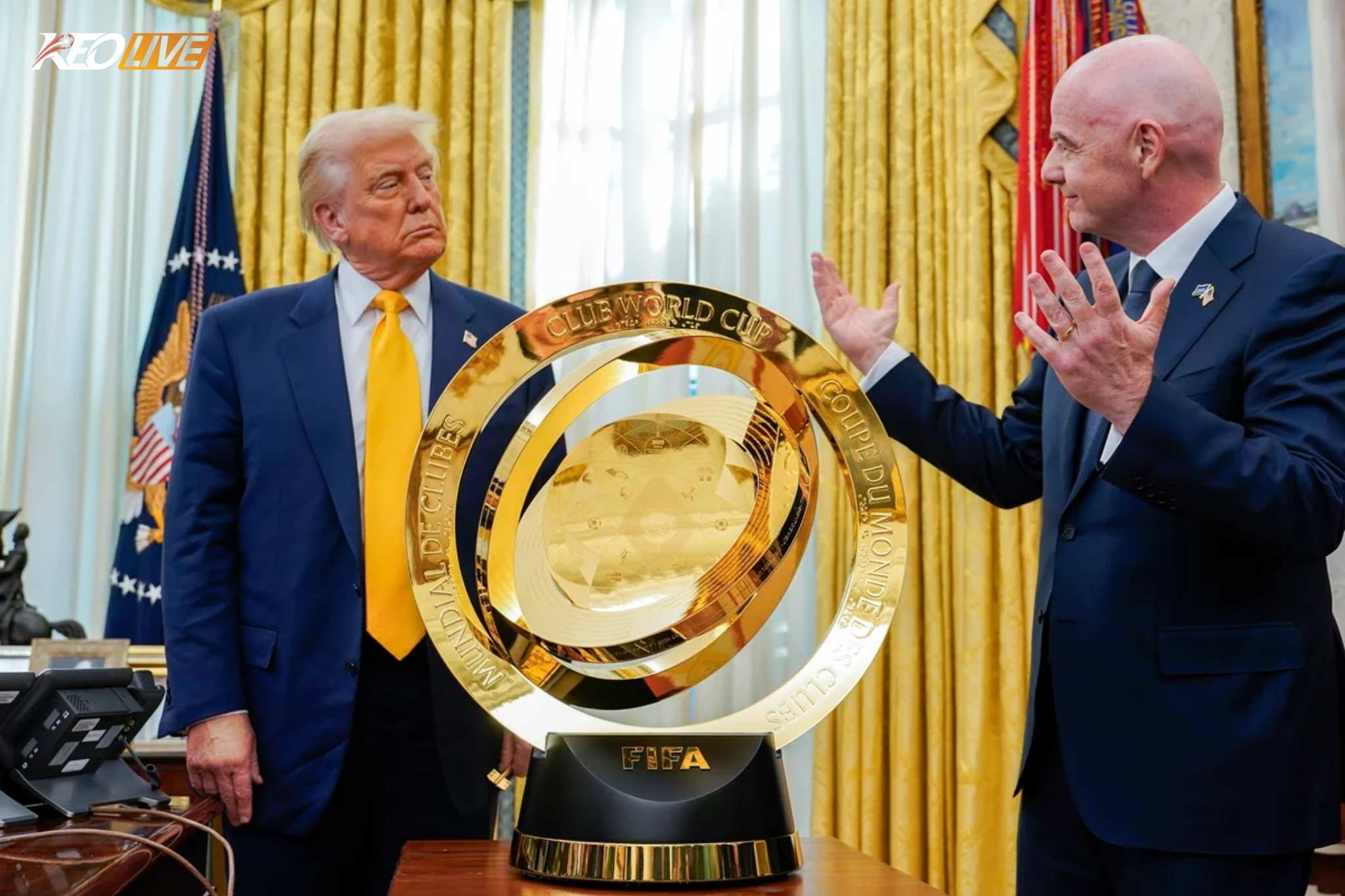 Cú bắt tay của FIFA và Mỹ | Keolive