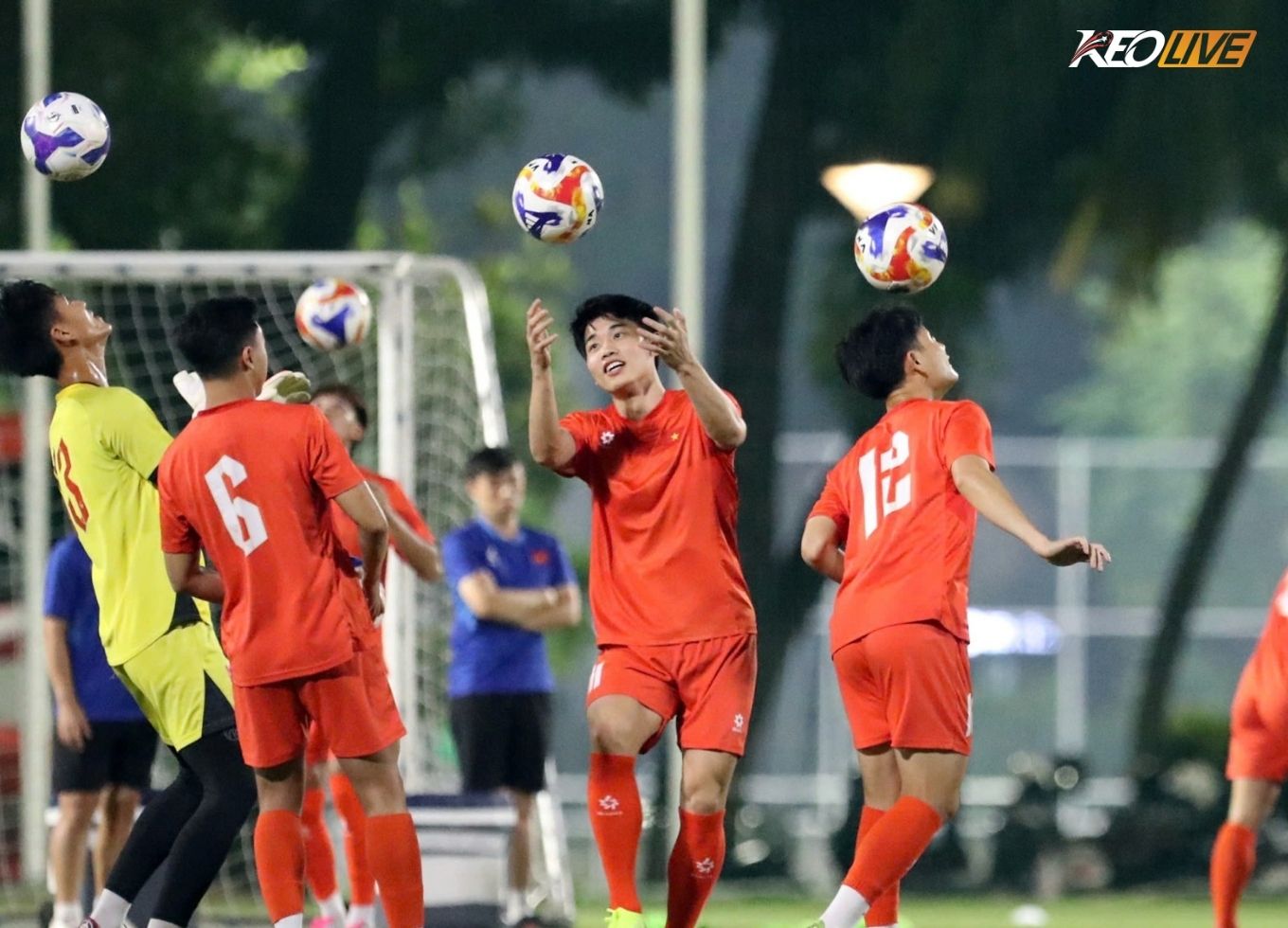 u23vn tap luyen | Keolive