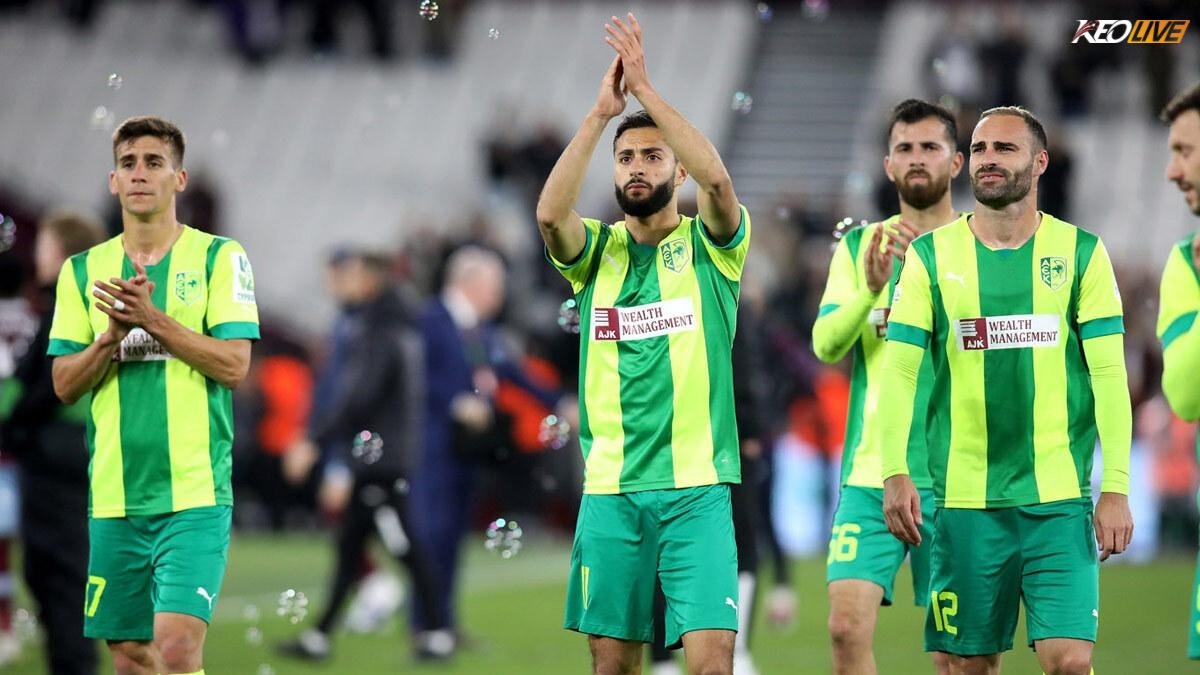 AEK Larnaca khí thế dâng cao sau khi vượt qua NK Celje ở vòng trước | Keolive