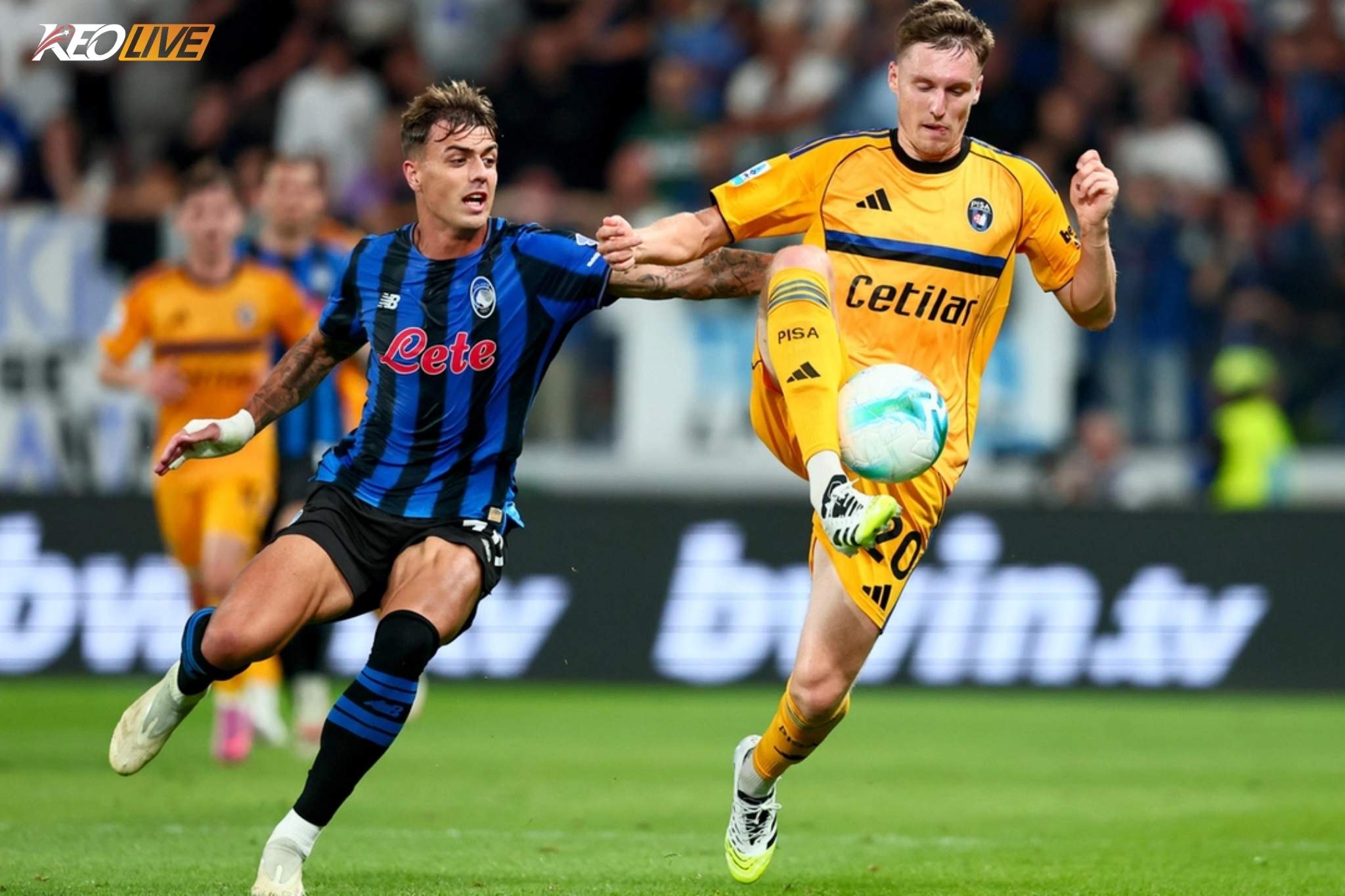 Tân binh Pisa có điểm số đầu tiên tại Serie A | Keolive