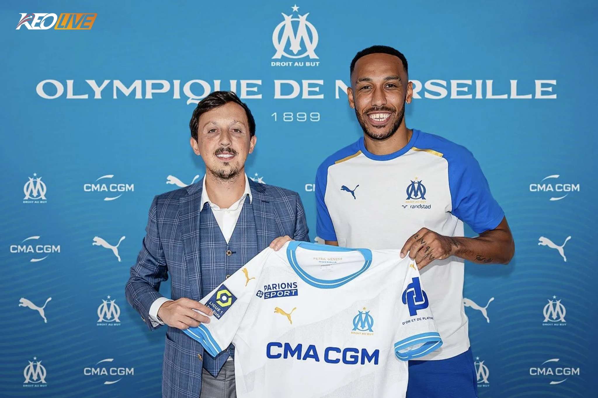 Aubameyang quay lại Marseille sau một mùa tới Saudi Pro League | Keolive