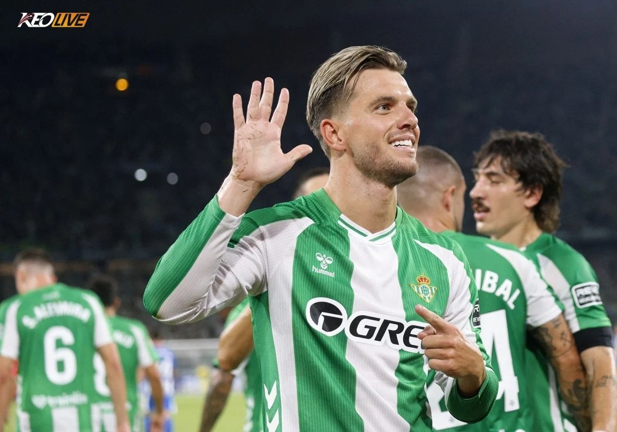 Real Betis đang hướng tới vị trí trong top 4 La Liga mùa này | Keolive