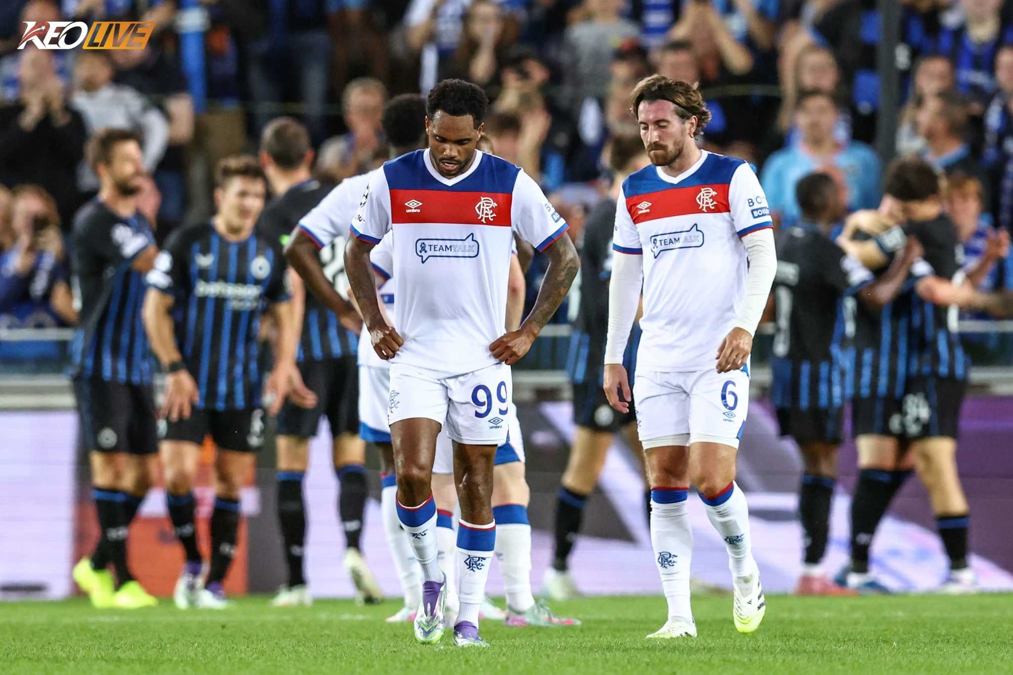 Rangers tủi hổ rời giải với thất bại 9-1 sau hai lượt trận | Keolive