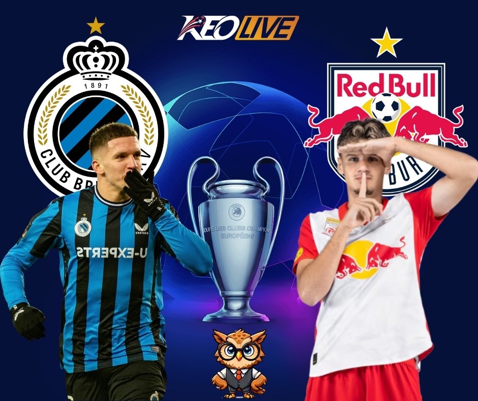 Club Brugge vs Salzburg | Keolive