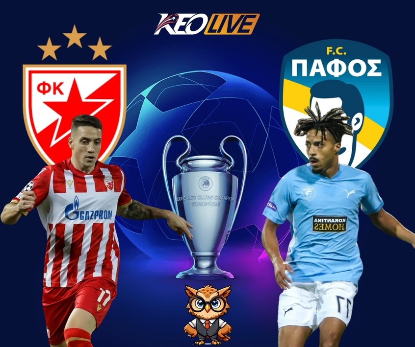Crvena Zvezda vs Pafos | Keolive