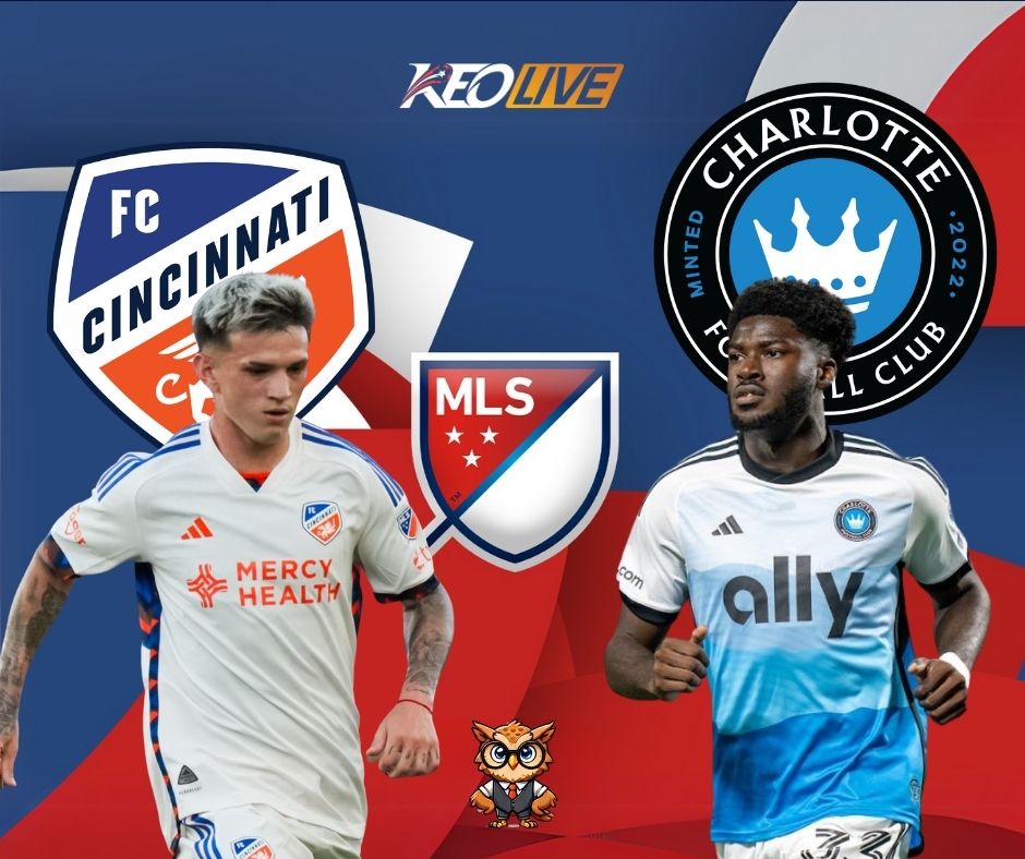 Cuộc đối đầu giữa Cincinnati vs Charlotte | Keolive