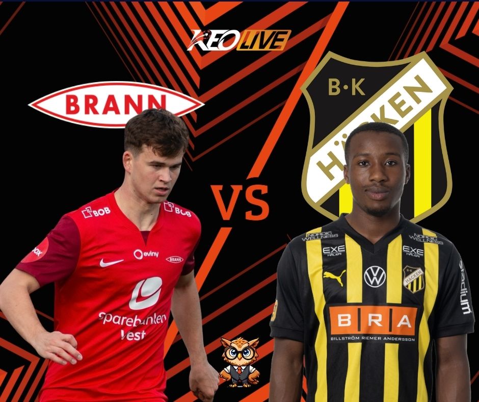 Cuộc đối đầu giữa Hacken vs Brann | Keolive