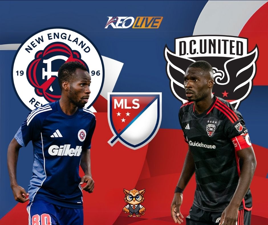 Cuộc đối đầu giữa New England vs DC United | Keolive